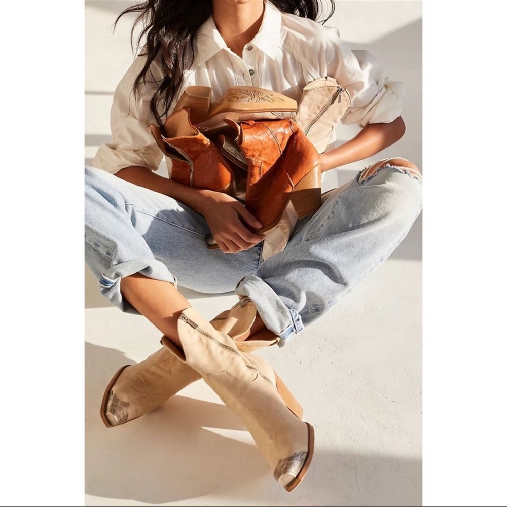 New Free People Brayden Western Boot